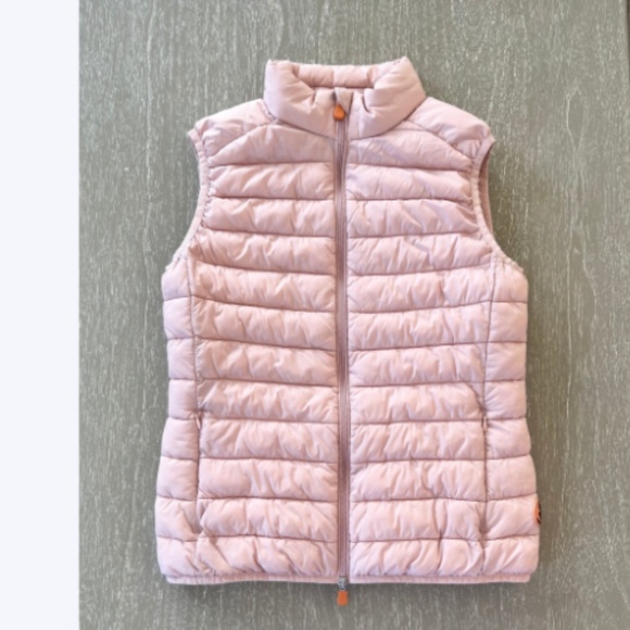 SAVE THE DUCK ANITA PINK VEST -Size Small - Picture 2 of 10
